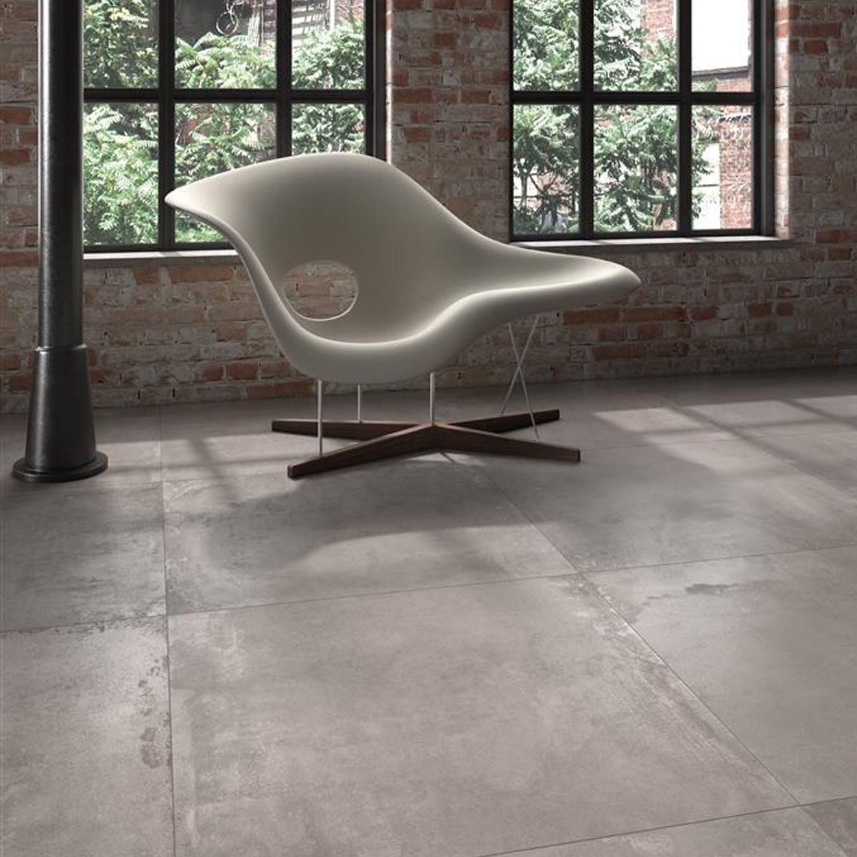 Unicom Starker Oxid Silver Tegel 90x90cm